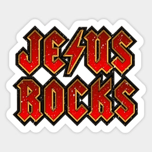 Jesus ROCKS Sticker